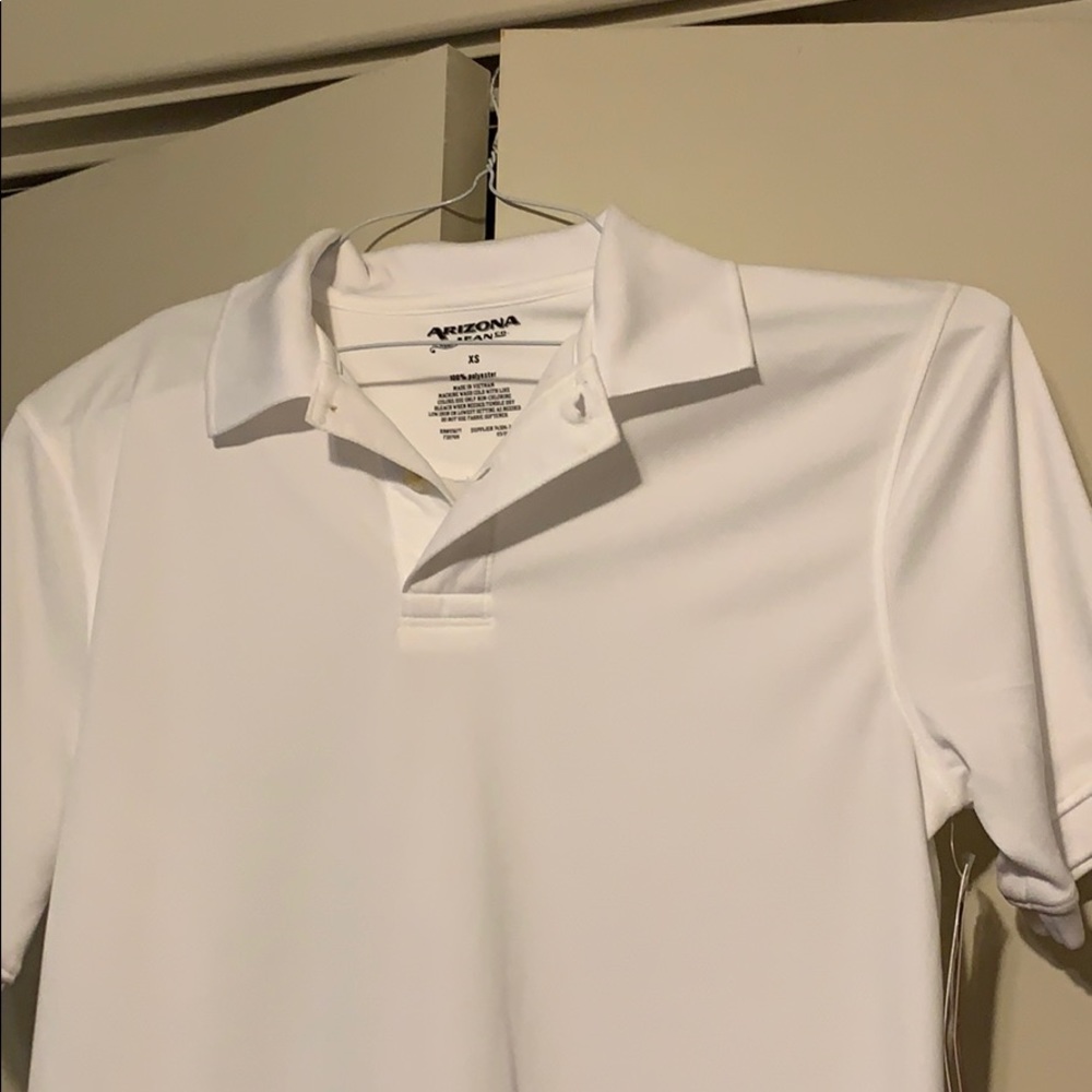 White polo men’s extra small shirt